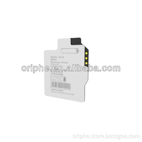 Qi Wireless Charger Charging Transmitter With Power Bank Function + Receiver Coil for Samsung Galaxy Note 3